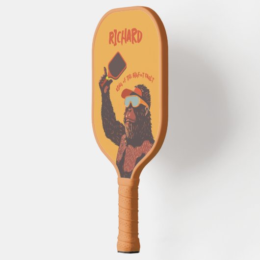 Gepersonaliseerde Sasquatch Spelen Pickleball Paddle (Links)