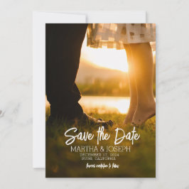 Gepersonaliseerde Save the Date Invitation-Sjabloo Kaart