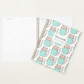 Gepersonaliseerde schattige kat planner (Display)