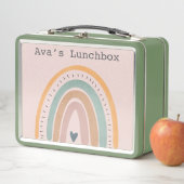 Gepersonaliseerde schattige lunchbox (In situ)