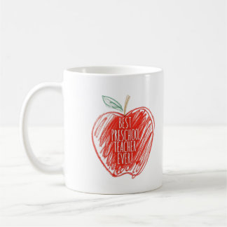 Gepersonaliseerde Schattigee beste kleuterjuf ooit Koffiemok