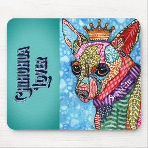 Gepersonaliseerde Schattigee Chihuahua Lover Pop A Muismat