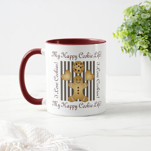 Gepersonaliseerde Schattigee Cookie Gingerbread Ma Mok