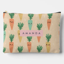 Gepersonaliseerde Schattigee Kawaii Pastel Wortel 