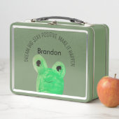 Gepersonaliseerde Schattigee kikker inspirerend qu (In situ)