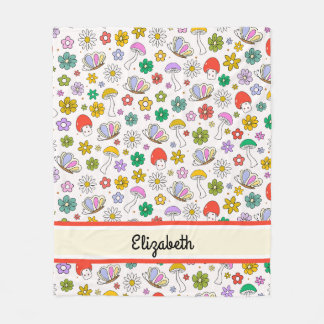 Gepersonaliseerde Schattigee Retro 90s Y2k Fleece 