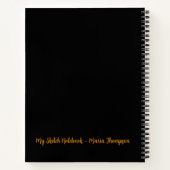 Gepersonaliseerde schets - Reizen - Notitieboek - (Achterkant)