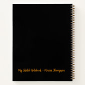 Gepersonaliseerde schets - Reizen - Notitieboek -  (Achterkant)