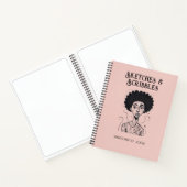 Gepersonaliseerde schetsen en krabbels Notitieboek (Binnen)