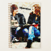 Gepersonaliseerde school Aangewezen Tiener Collage Planner (Voorkant)