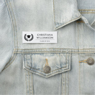 Gepersonaliseerde School en College Graduation Ele Naamplaatje