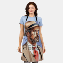 Gepersonaliseerde Schort vierkante Afbeeldingen