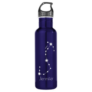 Gepersonaliseerde Scorpio Zodiac Constellation Waterfles