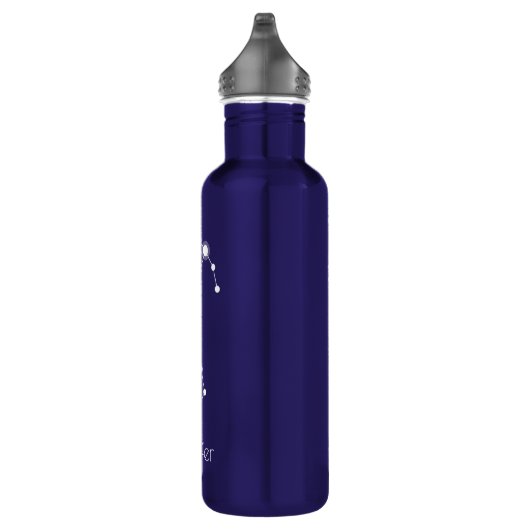 Gepersonaliseerde Scorpio Zodiac Constellation Waterfles (Rechts)