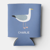 Gepersonaliseerde Seagull Fun Blikjeskoeler (Voorkant)