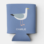 Gepersonaliseerde Seagull Fun Blikjeskoeler (Achterkant)