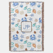 Gepersonaliseerde Seaside Beach ThreatBoy's Deken (Voorkant Verticaal)