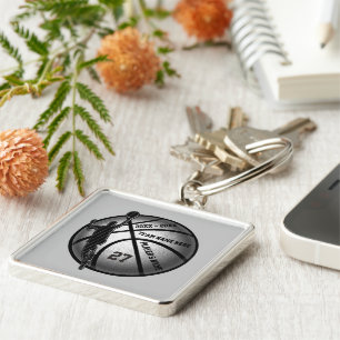 Gepersonaliseerde Senior Basketball Gift Ideeën, 4 Sleutelhanger