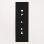 Gepersonaliseerde sentimentele foto's yogamat (Achterkant)