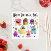 Gepersonaliseerde servetten van de Monsterpartij (Insitu)