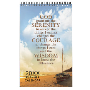 Gepersonaliseerde service Prayer Recovery Gift Pla Kalender