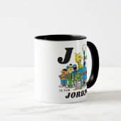 Gepersonaliseerde Sesamstraat Vrienden Mok (Voorkant rechts)