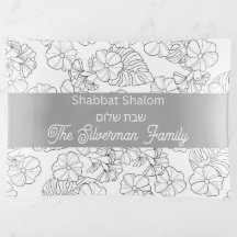 Gepersonaliseerde Shabbos Tray