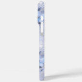 Gepersonaliseerde Shabby Chic Winter Bloemen Case-Mate iPhone Case (Achterkant / Links)