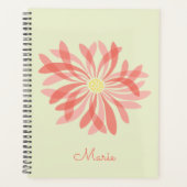 Gepersonaliseerde Sheer Wildflower Planner (Voorkant)