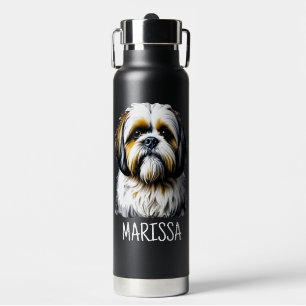 Gepersonaliseerde Shih Tzu   Hond Mam Waterfles