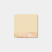 Gepersonaliseerde side tab met naam post-it® notes (Voorkant)