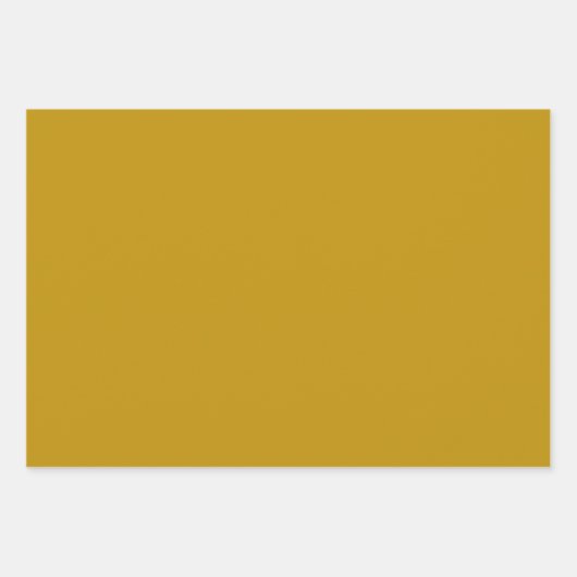 Gepersonaliseerde sierbingo - groen en goud inpakpapier vel (Voorkant 2)