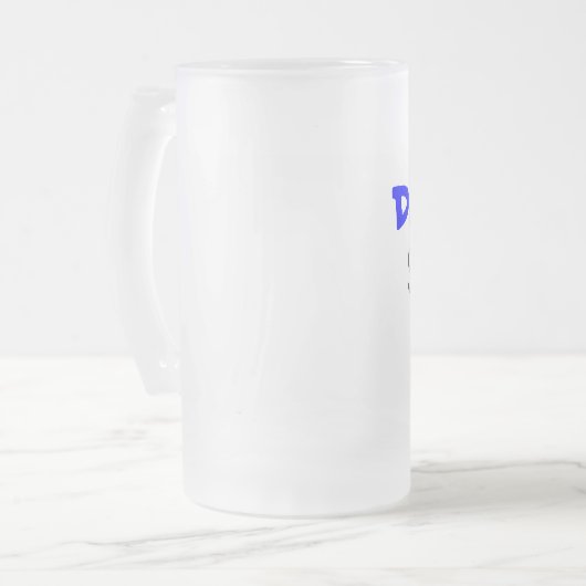Gepersonaliseerde Sippy Cup bierstein Matglas Bierpul (Voorkant links)