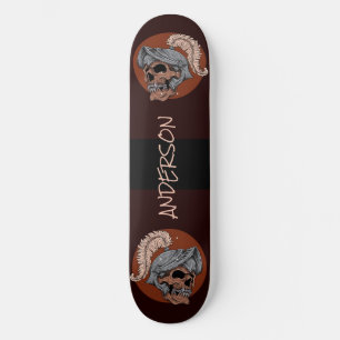 Gepersonaliseerde Skull Warriors Skateboard