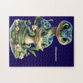 gepersonaliseerde slang legpuzzel (Horizontaal)