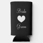 Gepersonaliseerde slanke seltzer koelbox voor brui (Achterkant)