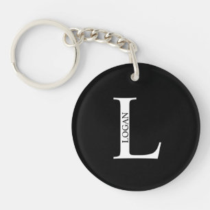 Gepersonaliseerde Sleutelhanger van het Monogram e