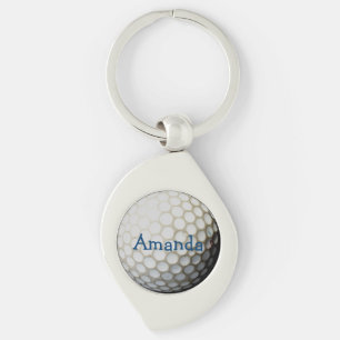gepersonaliseerde sleutelhanger voor golfers