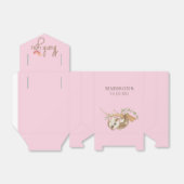 Gepersonaliseerde Sloth Meisje Verjaardag Dank u Bedankdoosjes (Uitgevouwen)