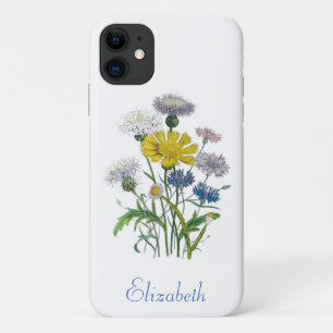 Gepersonaliseerde snijbloemen iPhone 11 hoesje