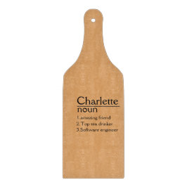 Gepersonaliseerde snijplank bruiloft Charcuterie C