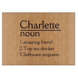 Gepersonaliseerde snijplank bruiloft Charcuterie C