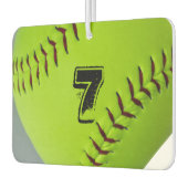 Gepersonaliseerde softbal luchtverfrisser (Links)