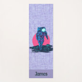 Gepersonaliseerde Space Explorer Yoga Mat (Voorkant)