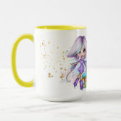 Gepersonaliseerde Sparkle Fairy Mok (Links)