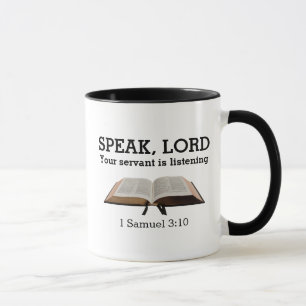 Gepersonaliseerde Speak LORD Christelijk Mok