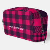 Gepersonaliseerde speelgoedzak toilettasje (Rechterhoek)