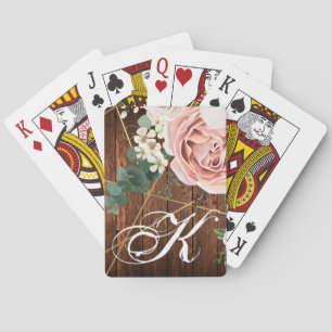 Gepersonaliseerde speelkaarten Geometric Garden Ro