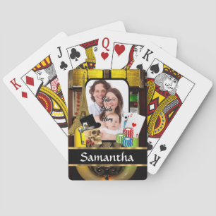 Gepersonaliseerde speler pokerkaarten