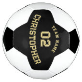 Gepersonaliseerde Speler School Team Naam Jersey N Voetbal (Gedraaid)